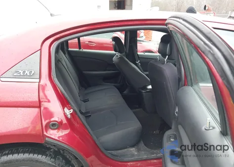 2013 Chrysler 200 Touring from USA, damaged, VIN 1C3CCBBB8DN656104